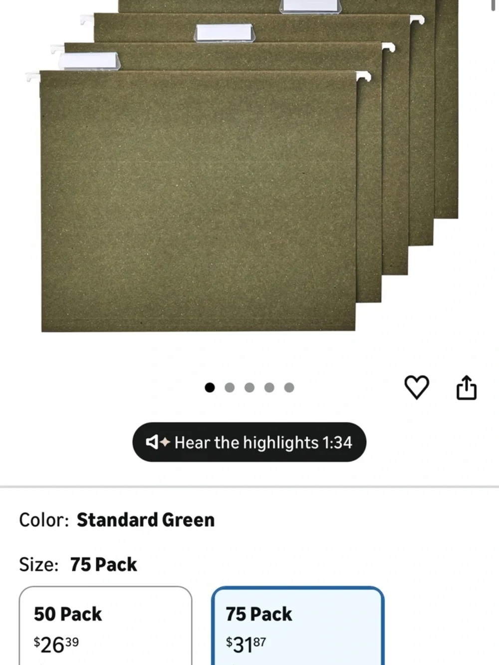 Hanging Organizer File Folders x 15